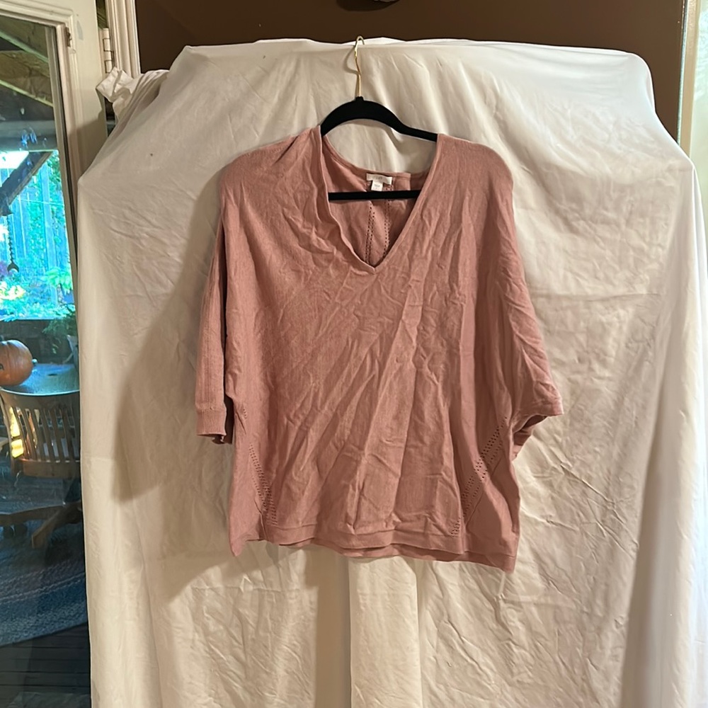 Lovely pink j Jill sweater